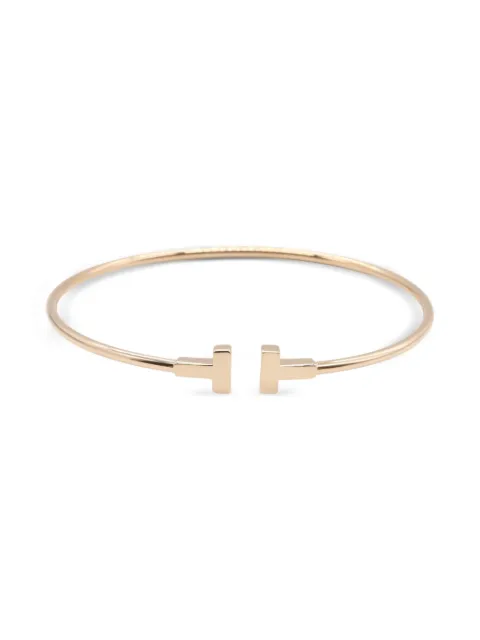 Tiffany & Co. Pre-Owned 2010s 18K rose gold T-Wire bracelet