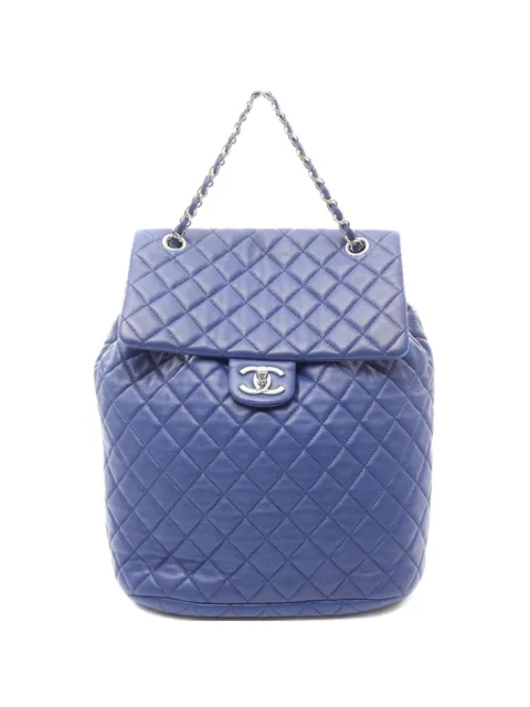CHANEL Pre-Owned 2016-2017 Matelasse backpack