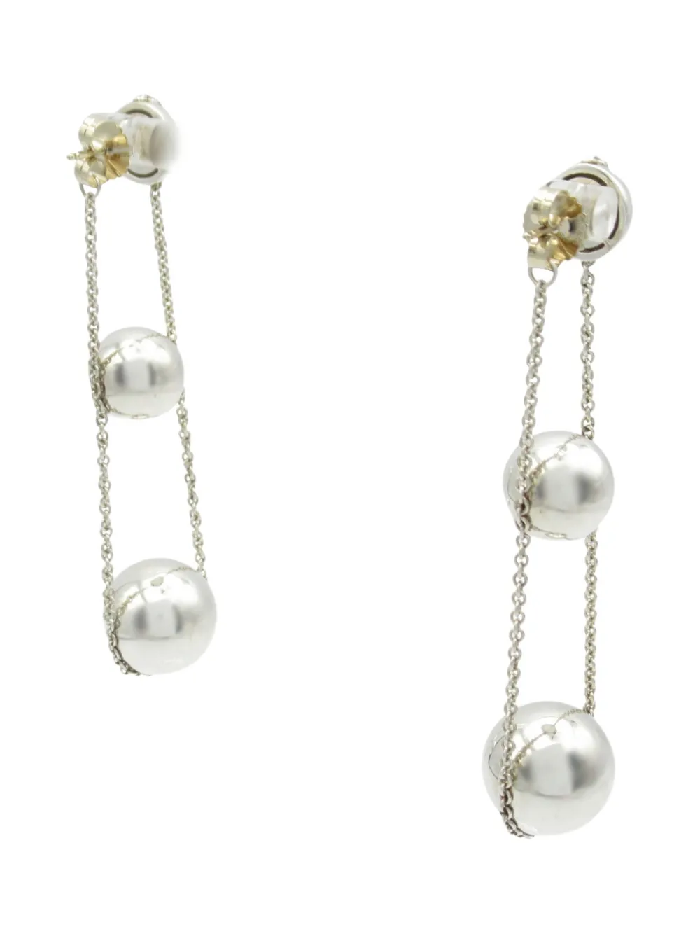 Tiffany & Co. Pre-Owned 2010s bead-embellished drop earrings | Image 2
