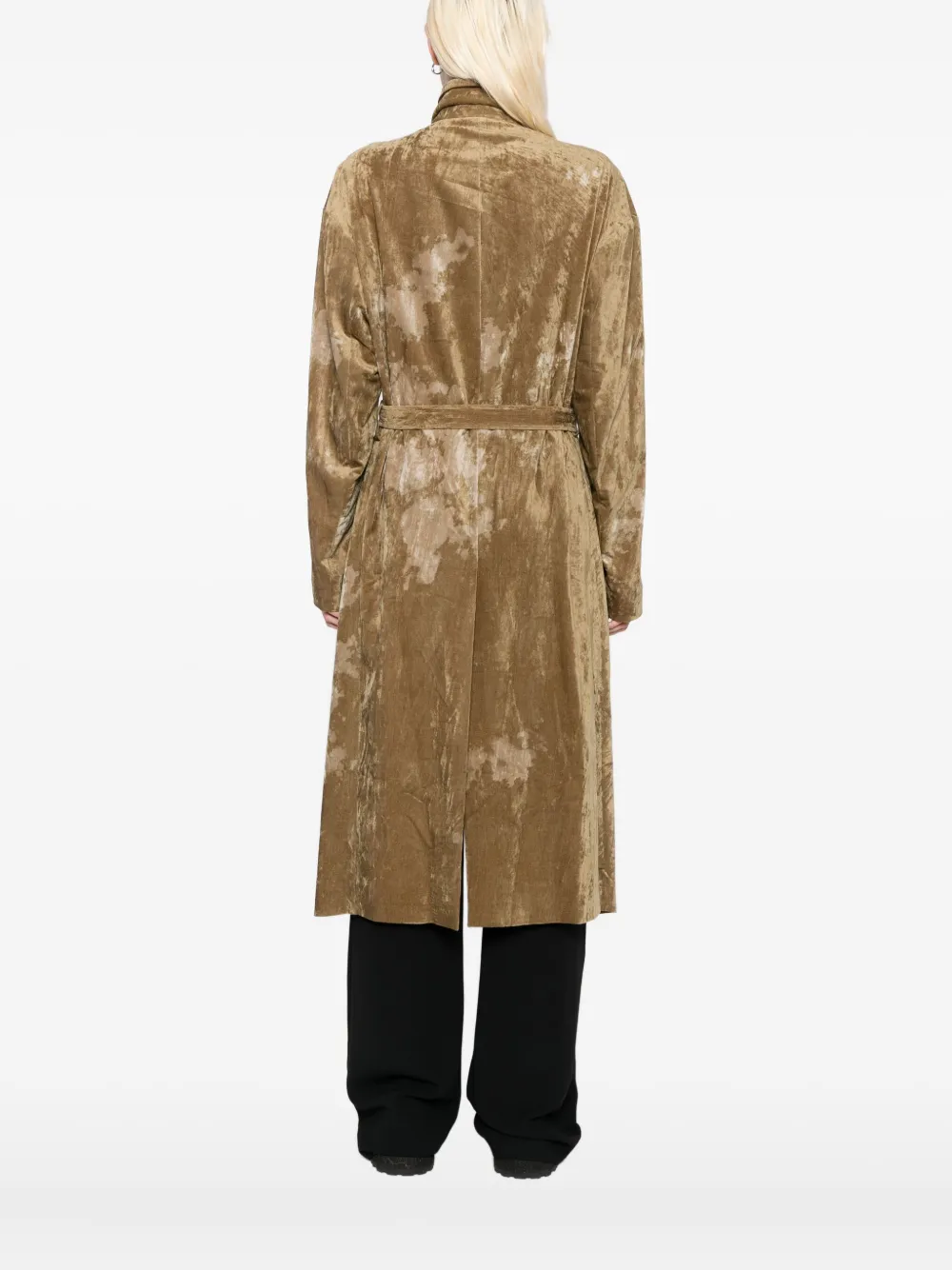 Y's Jas met print Beige