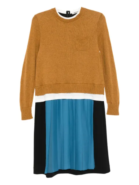 Undercover long-sleeved knit dress