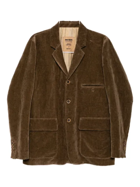 Uma Wang chamarra con bolsillo