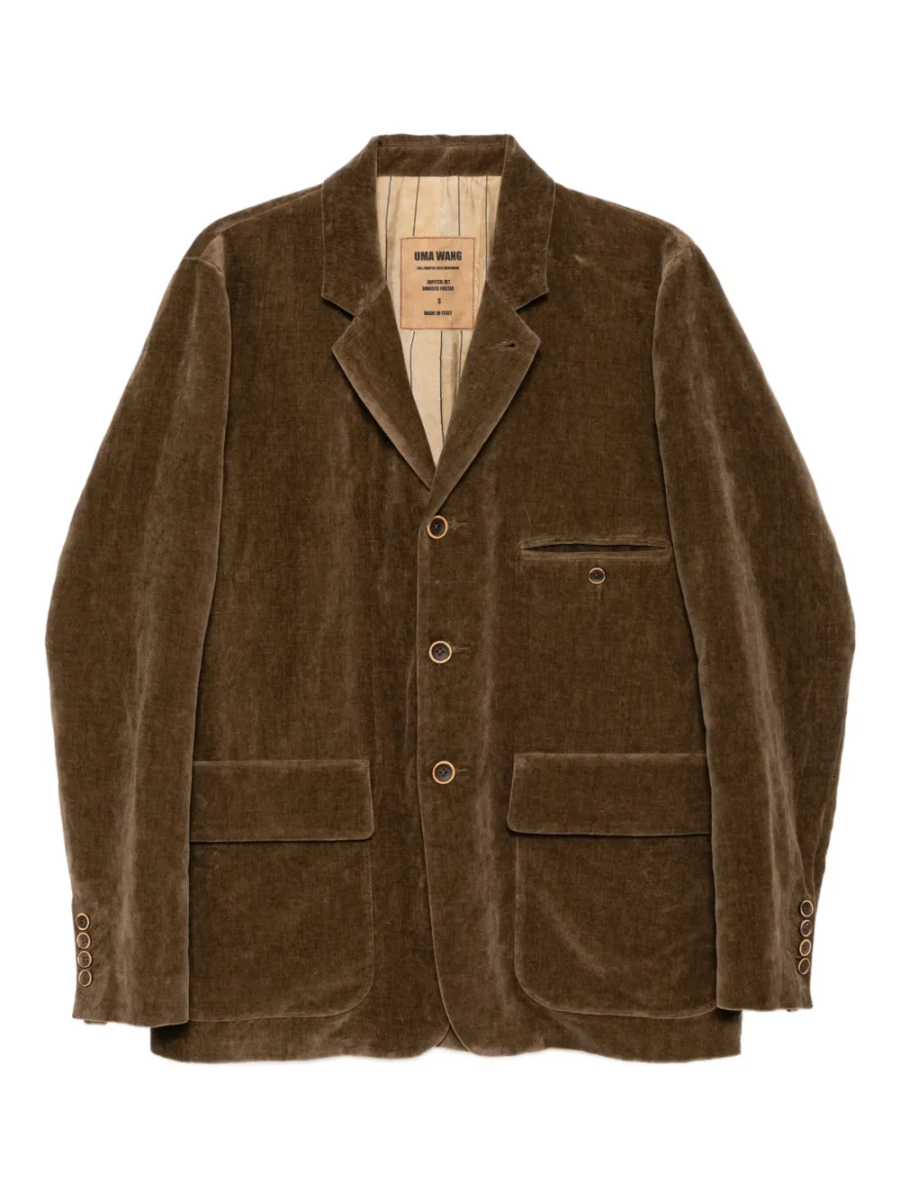 Uma Wang long-sleeved jacket | Neutrals | Image 1