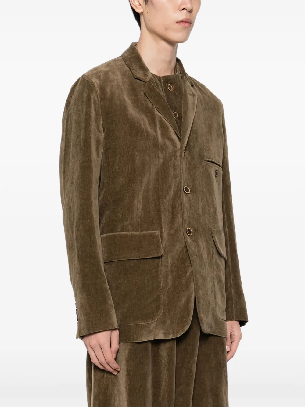 Uma Wang Jack met lange mouwen Beige