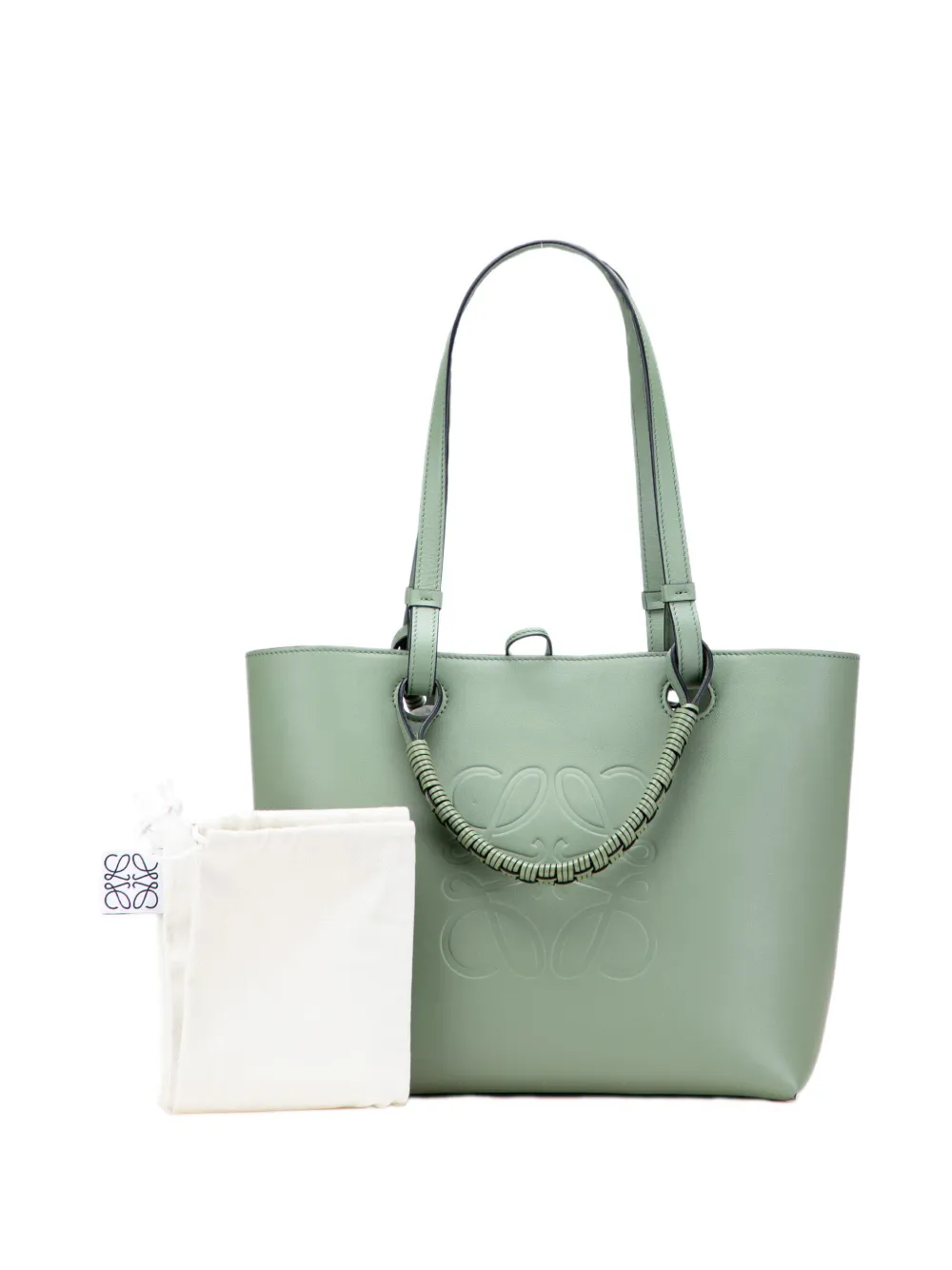 Loewe Pre-Owned 2020 スモール スムースカーフ アナグラム トート