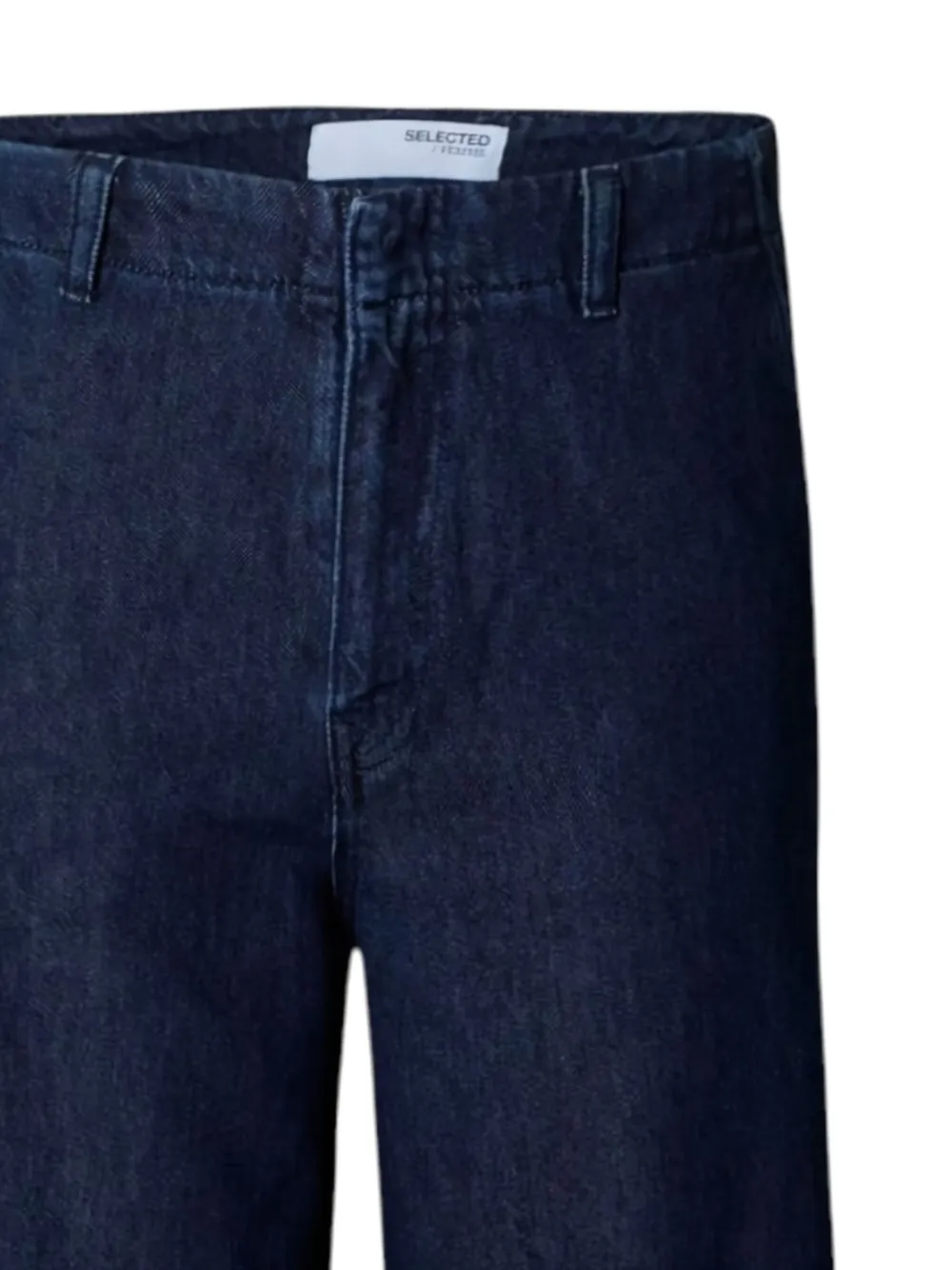 SELECTED High waist jeans - Blauw