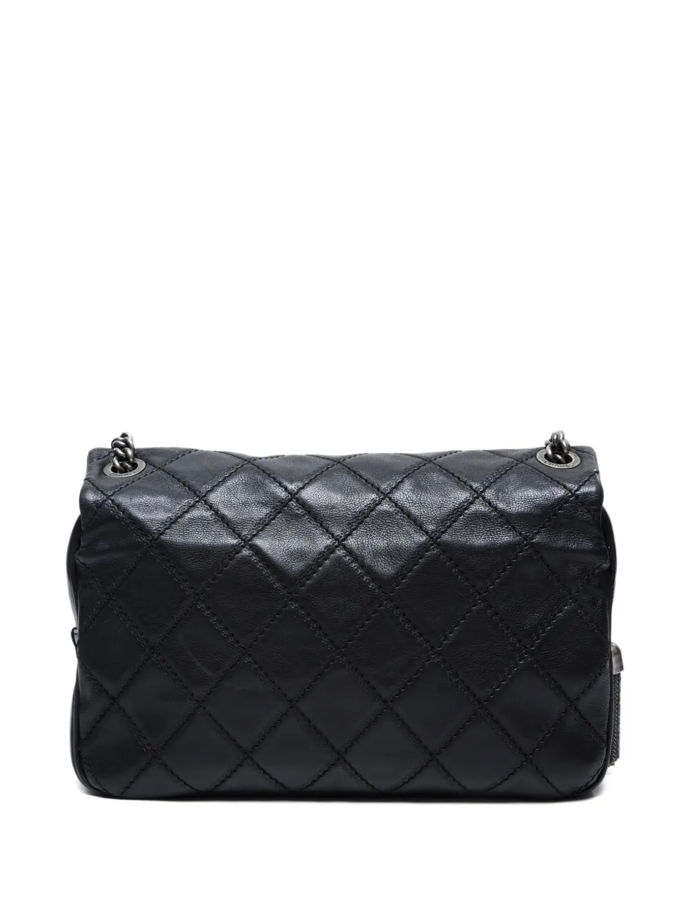 CHANEL Pre-Owned 2013-2014s Wilde Stitch quilted chain-link shoulder bag | Pre-Owned | Image 2