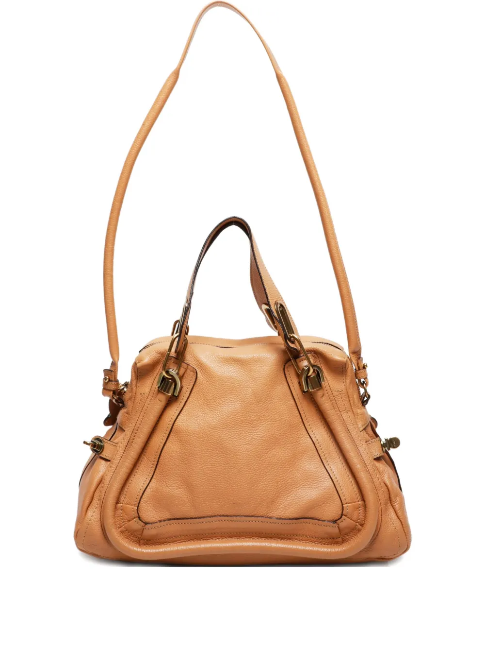 Chloé Pre-Owned 2000-2015s Paraty leather shoulder bag | Brown | Image 1