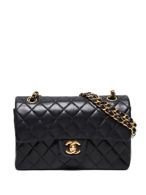 CHANEL Pre-Owned 2000-2002 small Double Flap shoulder bag