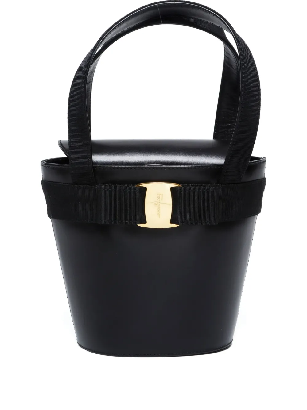 Ferragamo Pre-Owned  1980-1990s Vara ribbon handbag | Black | Image 1