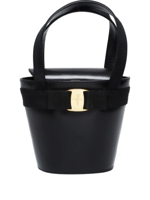 Ferragamo Pre-Owned 1980-1990s Vara Handtasche mit Schleife