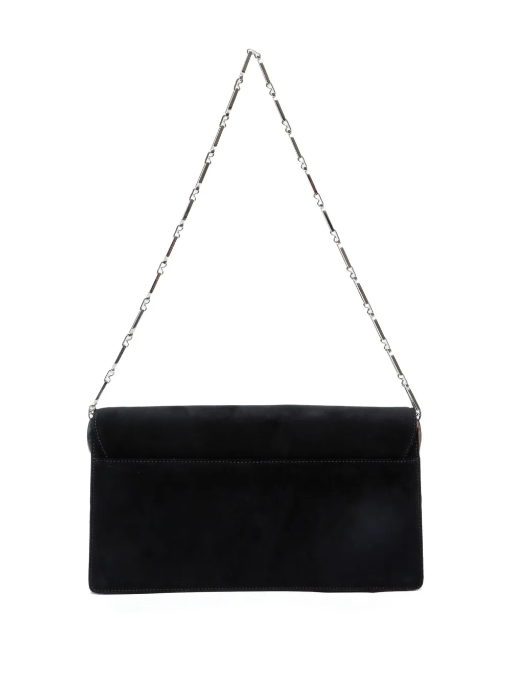 Ferragamo Pre-Owned 1990-2010s suede chain shoulder bag | Image 2