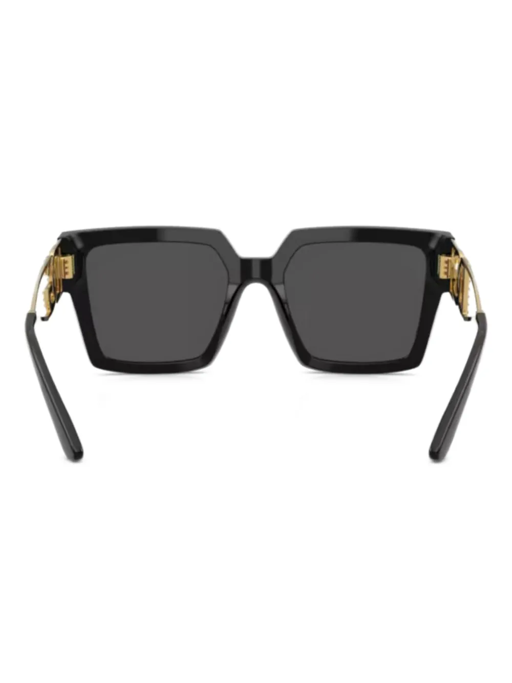 Dolce & Gabbana Eyewear Zonnebril met vierkant montuur - Zwart