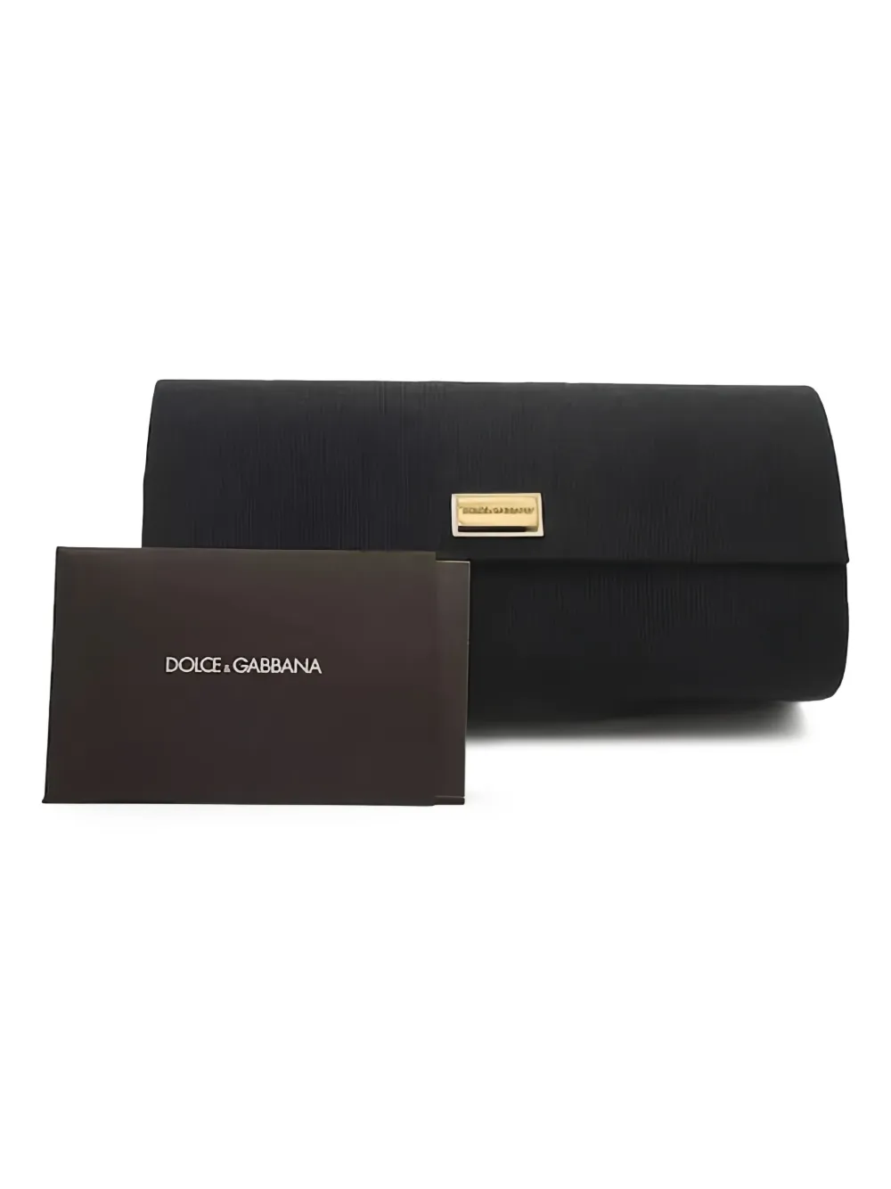 Dolce & Gabbana Eyewear Zonnebril met vierkant montuur Zwart