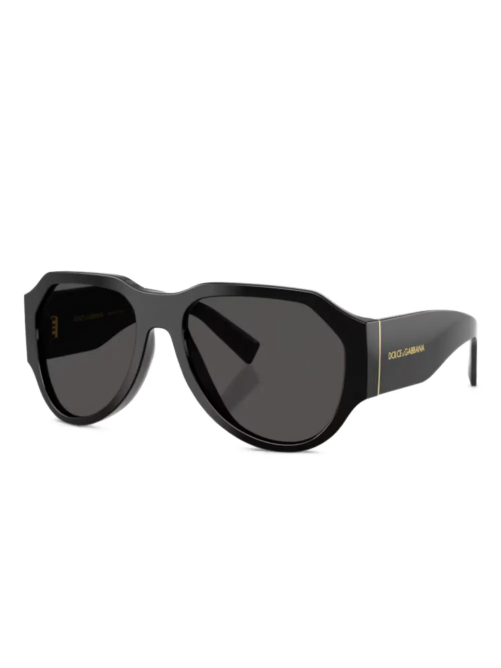 Dolce & Gabbana Eyewear geometric sunglasses - Nero