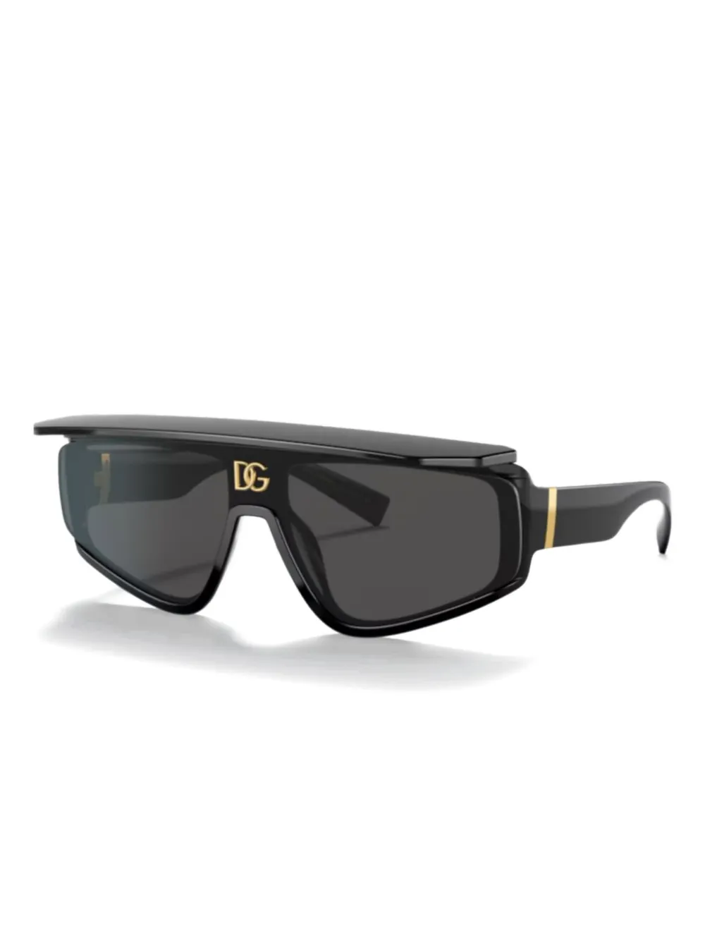 Dolce & Gabbana Eyewear shield-frame sunglasses Zwart