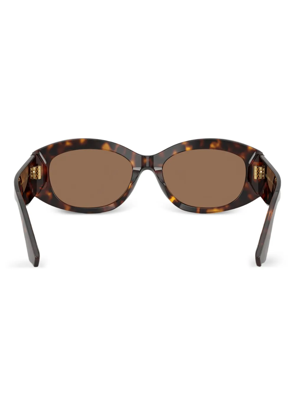 Dolce & Gabbana Eyewear Logo 4509 zonnebril met zool Bruin