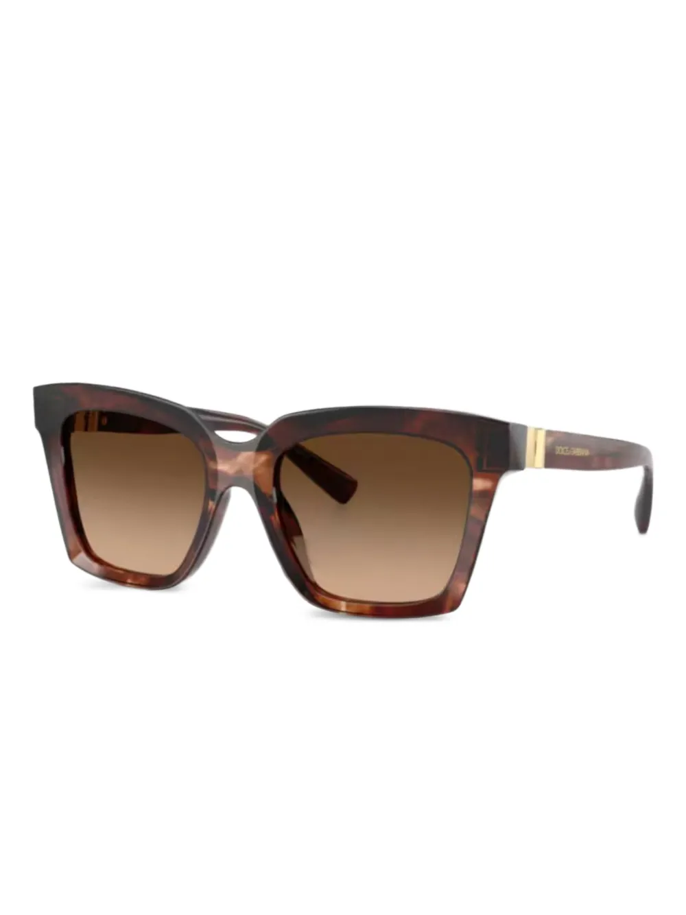 Dolce & Gabbana Eyewear square-frame sunglasses - Marrone