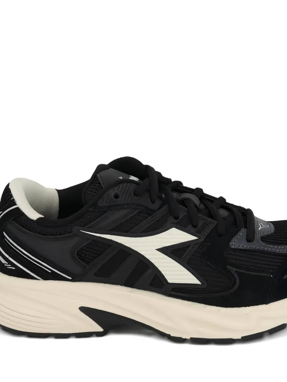 Diadora mesh-panel sneakers Black