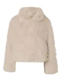 Selected Femme shearling jacket - Neutrals