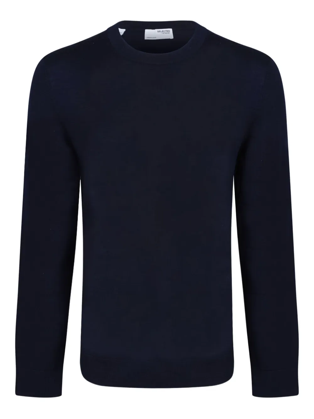 Selected Femme round-neck sweatshirt | Blue | Image 1
