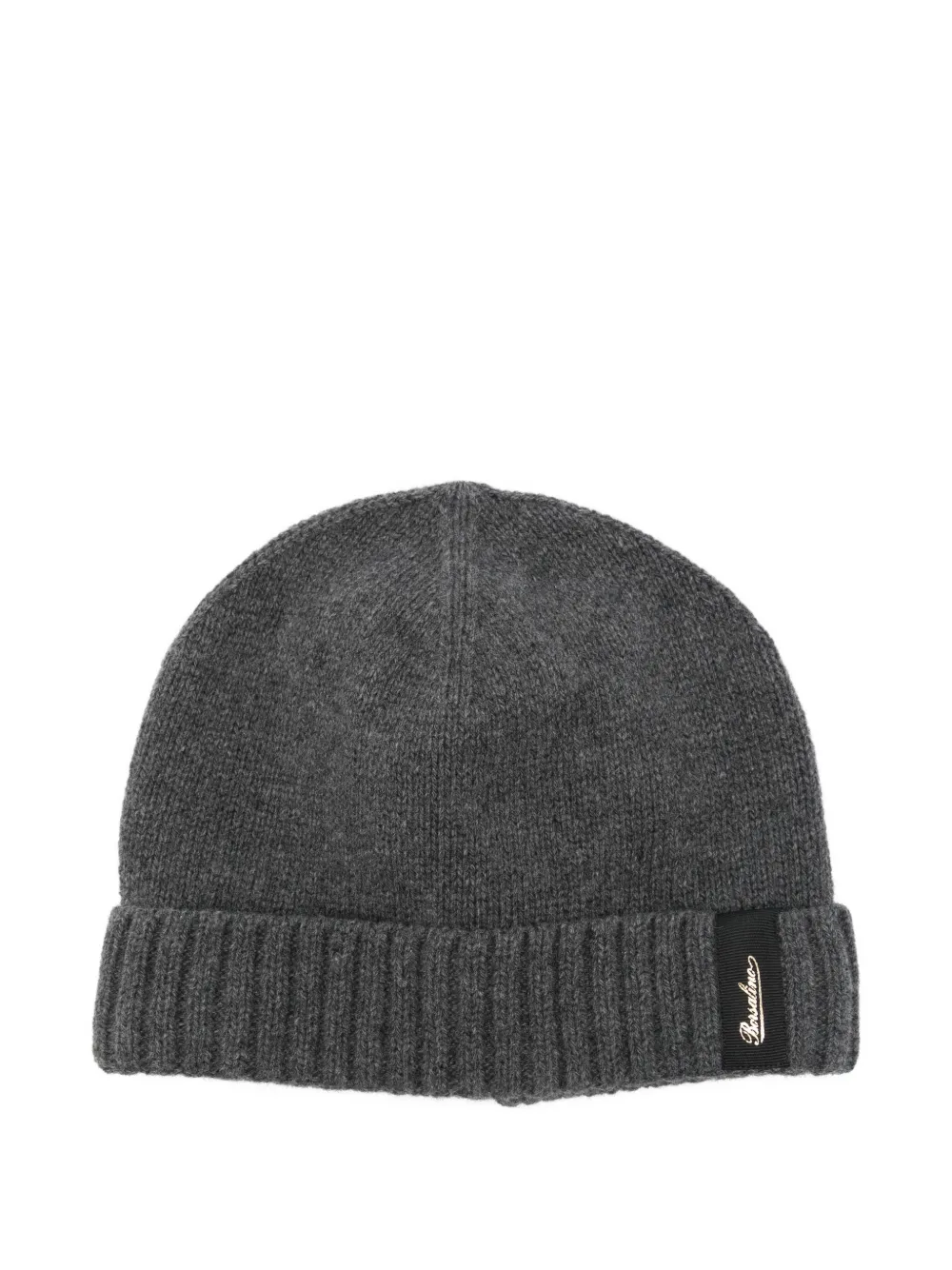 Borsalino City Cashmere Beanie In Gray
