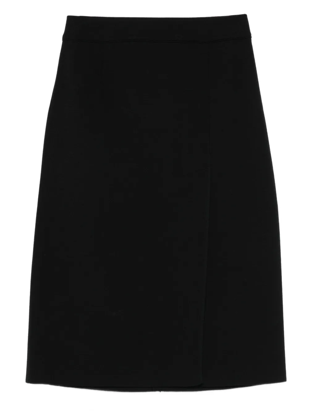 MRZ wool pencil midi skirt | Black | Image 1