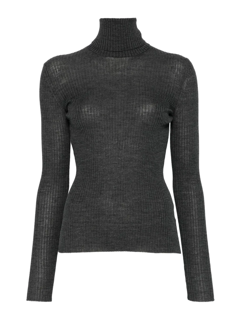 MRZ ribbed turtleneck sweater | Grey | Image 1