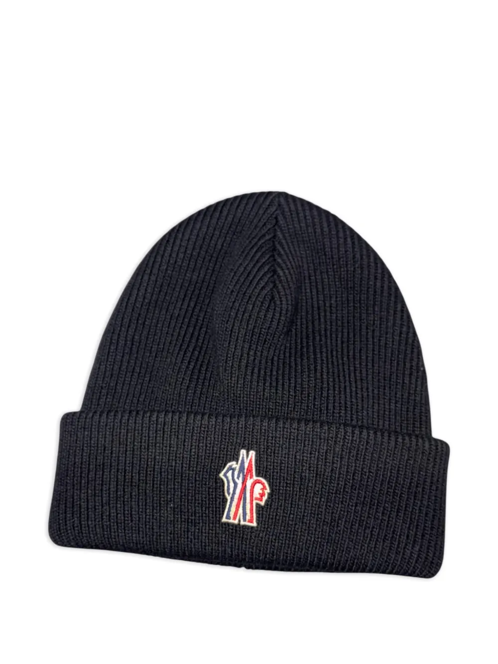 Moncler Embroidered Logo Hat In Black