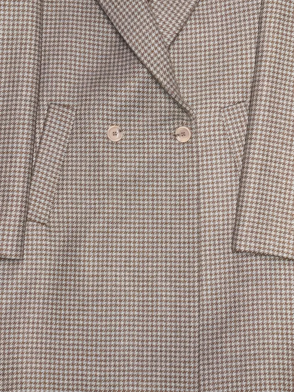 Merci double-breasted houndstooth coat | Double Breasted & Peacoats | Image 2
