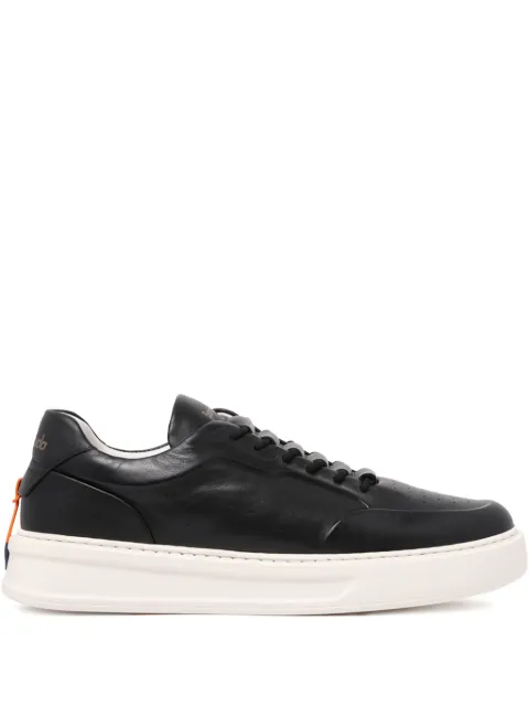 Barracuda leather lace-up sneakers 