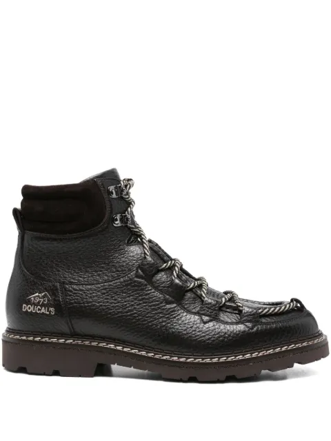 Doucal's lace-up leather boots