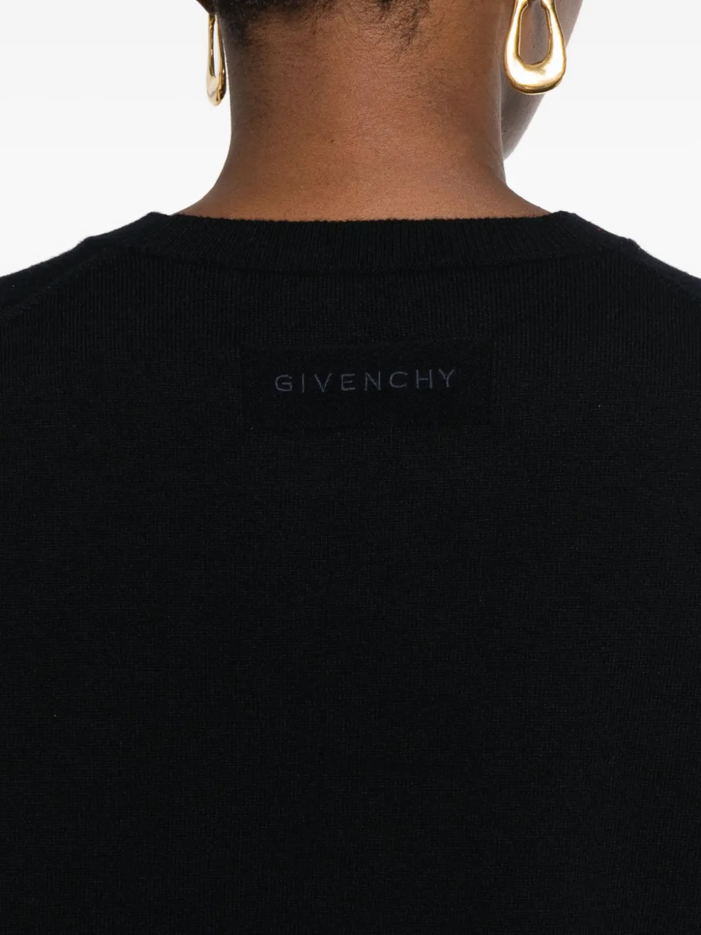 Givenchy Kasjmier trui met ronde hals Zwart