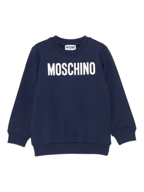 Moschino Kids logo-print sweatshirt
