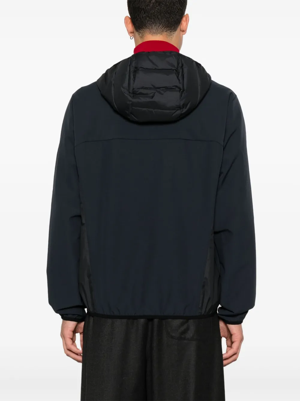 BOSS Gewatteerd jack Blauw