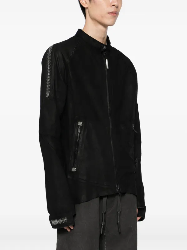 Isaac Sellam Experience Zipped Leather Jacket | Black | FARFETCH