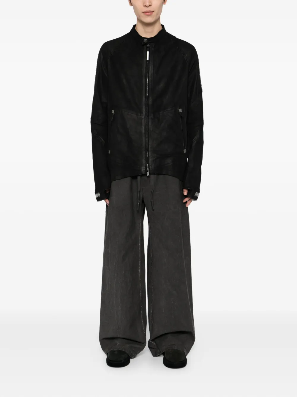 Isaac Sellam Experience veste en cuir à fermeture zippée | Vestes en cuir | Image 2