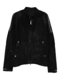 Isaac Sellam Experience zipped leather jacket - Black
