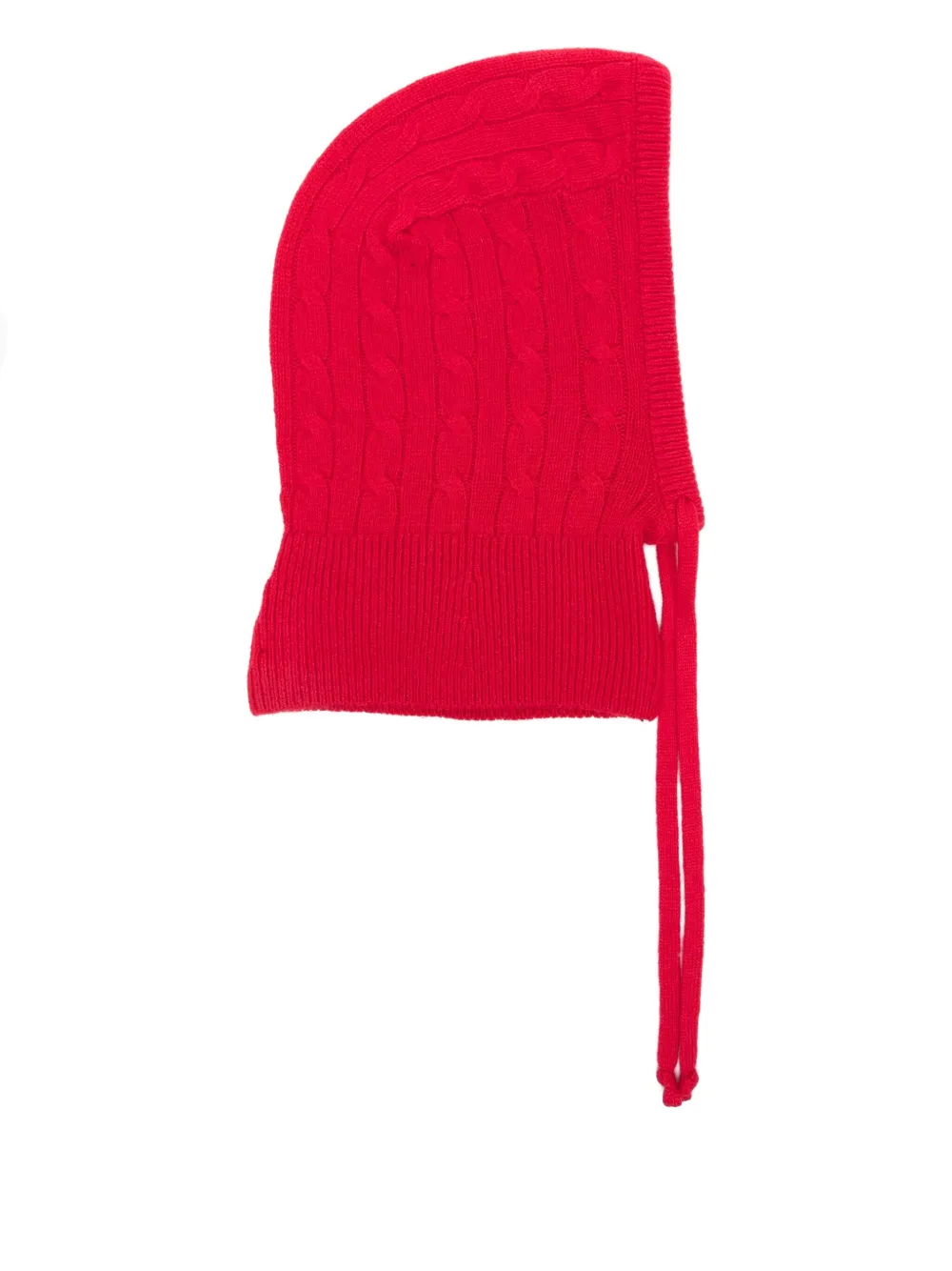 Polo Ralph Lauren cable-knit hood - Rood