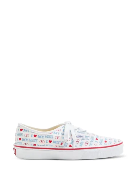Valentino Garavani x Vans low-top trainer in Love print fabric