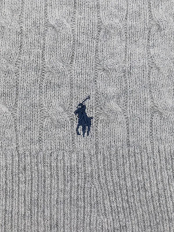 Polo by Ralph Lauren ケーブルニット 半袖 グレー ポロ ラルフ ローレン POLO RALPH LAUREN ケーブルニット コットン