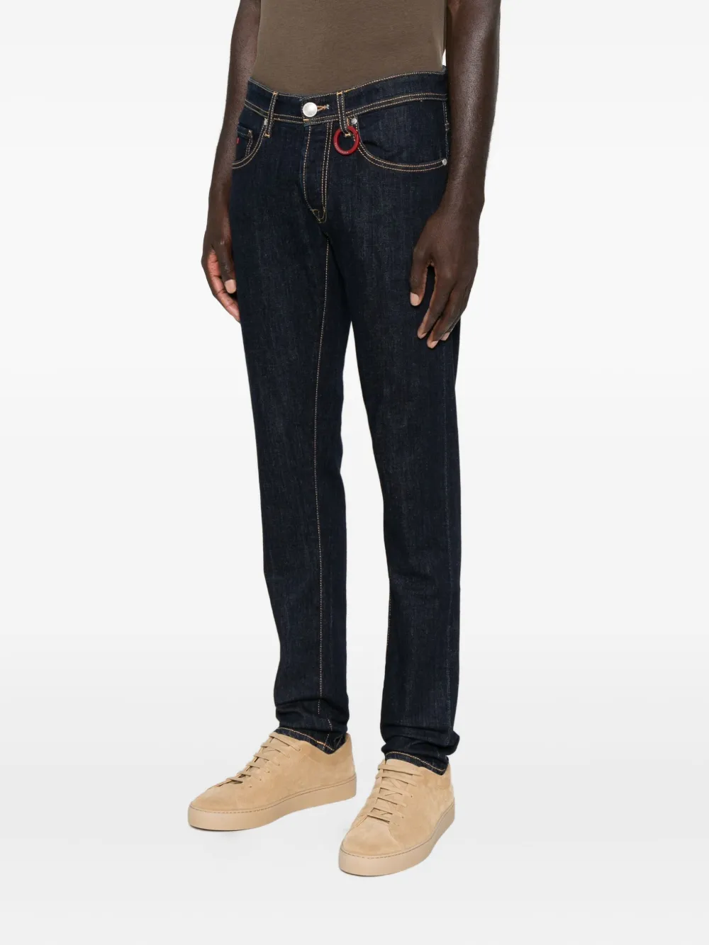 Sartoria Tramarossa Cotton Jeans In Black