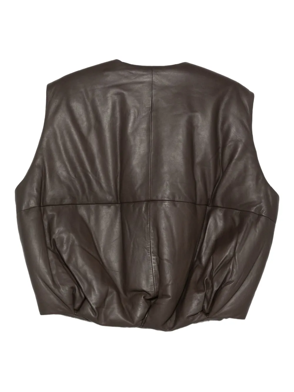 Alysi quilted leather vest | Waistcoats & Gilets | Image 2