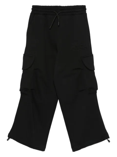 MSGM Kids cargo-pocket drawstring trousers