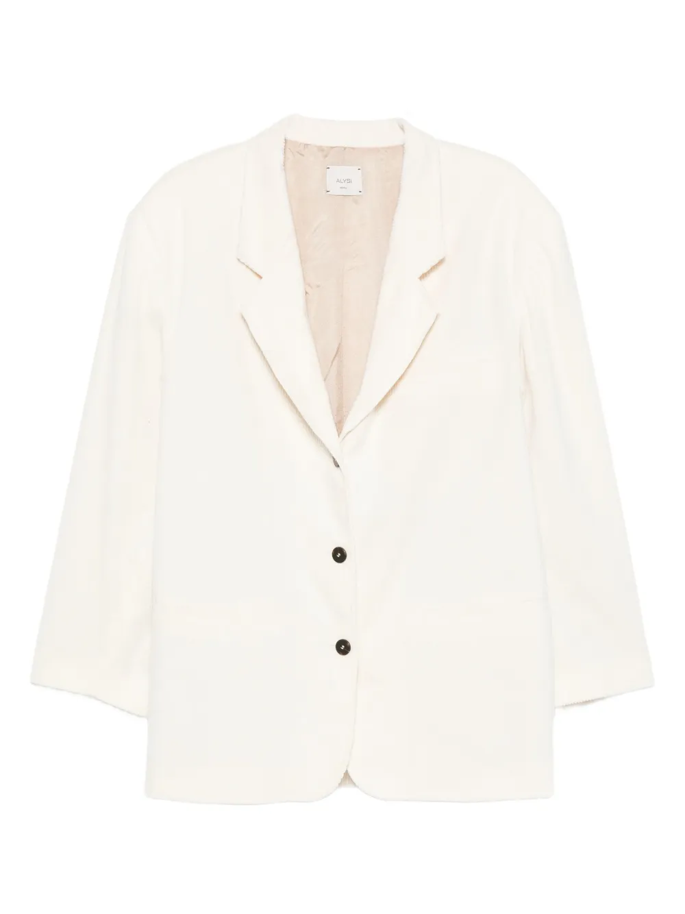 Alysi three-button corduroy blazer | Neutrals | Image 1