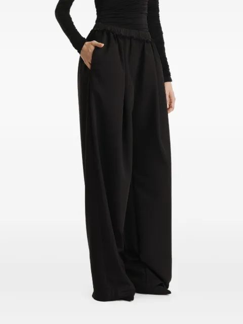 2310 STUDIO elastic-waist wide-leg trousers