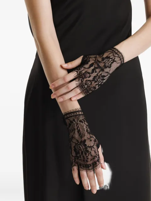 2310 STUDIO lace fingerless gloves