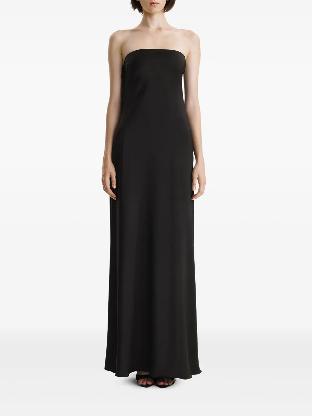 2310 STUDIO strapless pocket maxi dress | Black | Image 1