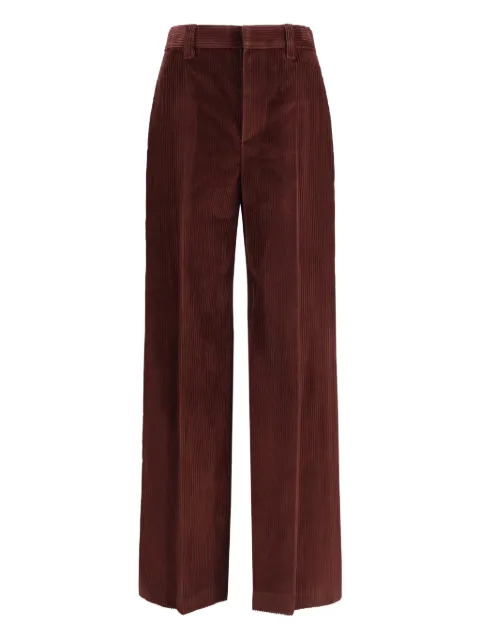 Brunello Cucinelli pantalones de pana con bolsillo