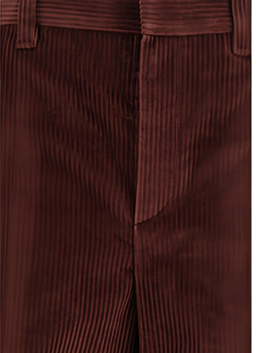 Brunello Cucinelli Soft Corduroy Pleated Straight-leg Ankle Pants In Brown